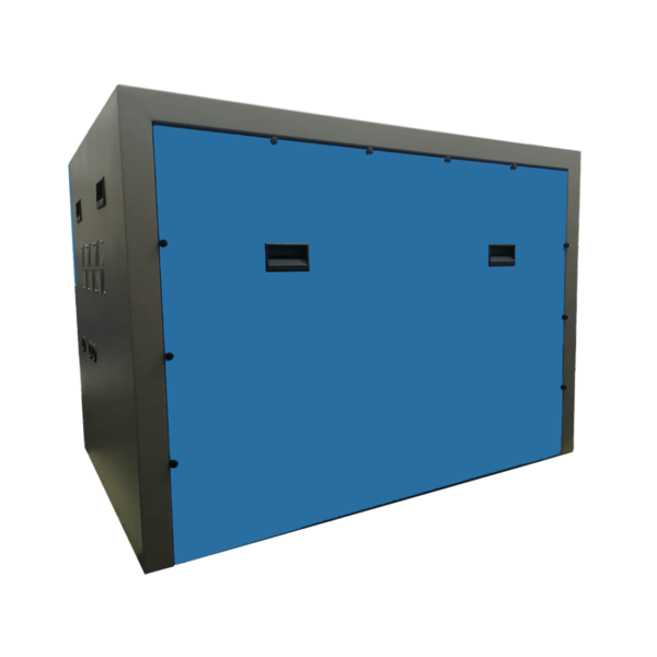 soundproof box for high pressure hydrogen compressors maximator