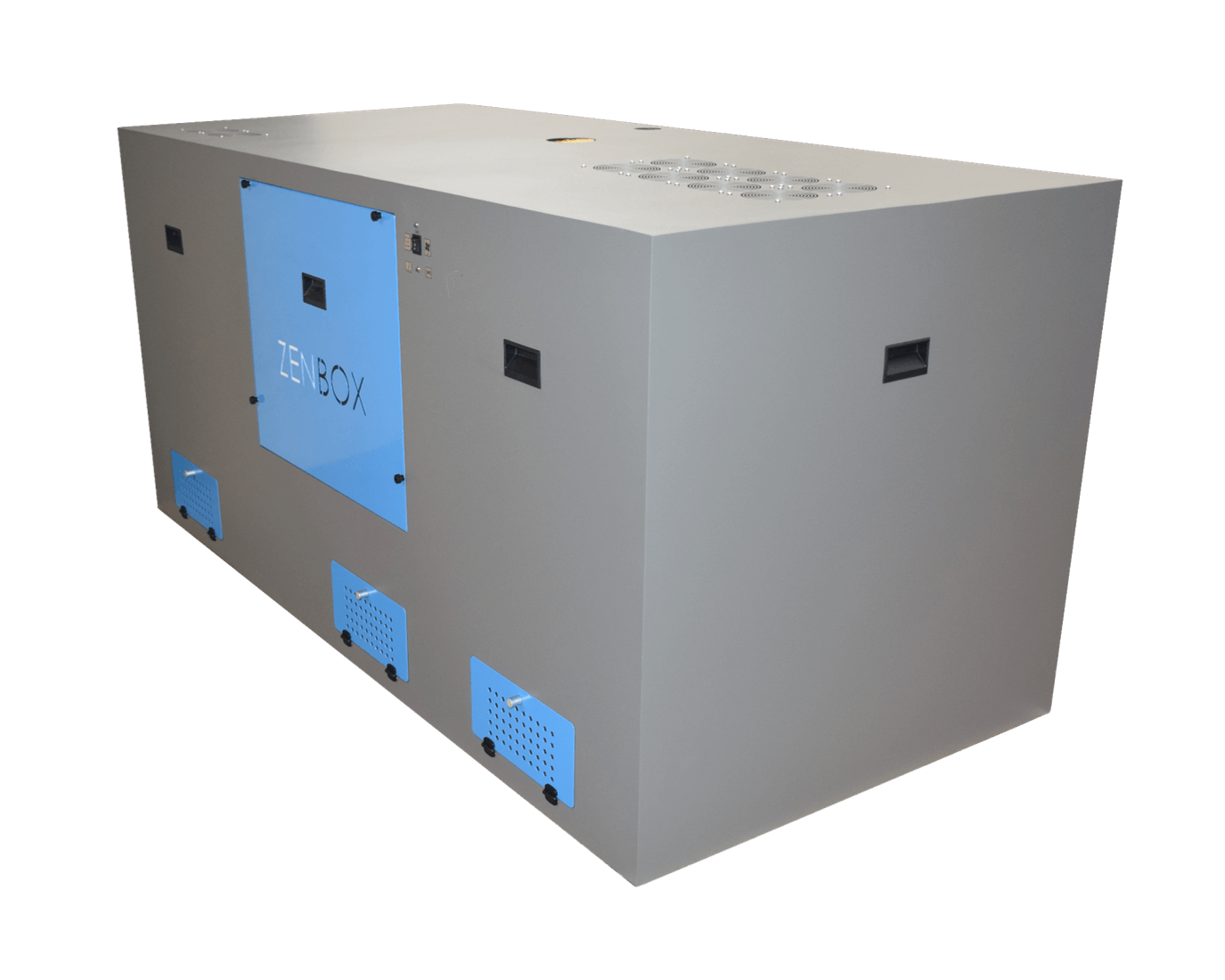 custom soundproof boxes for six vacuum pumps
