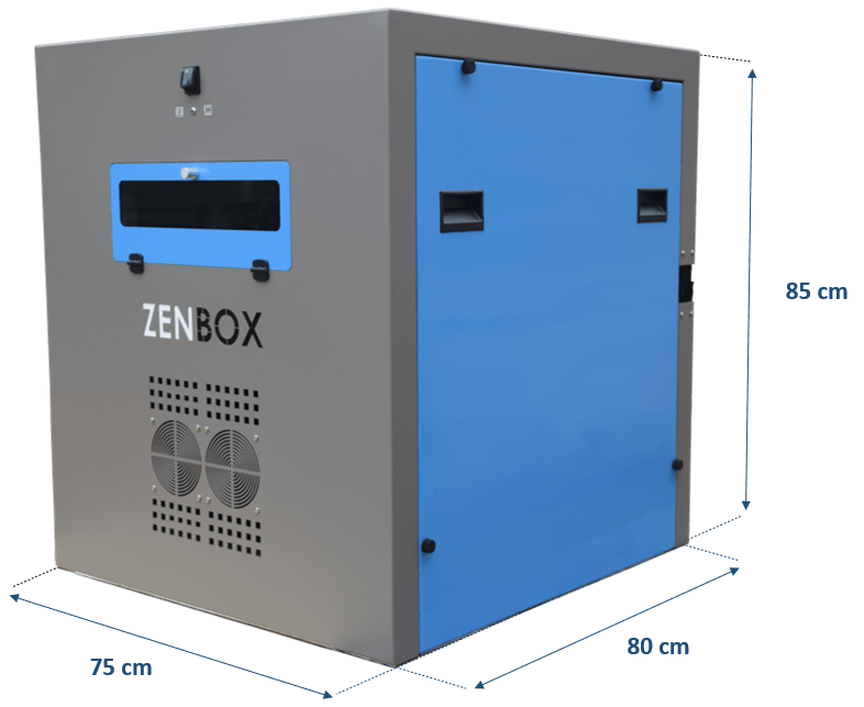 zenbox soundproof box for chiller huber cs20
