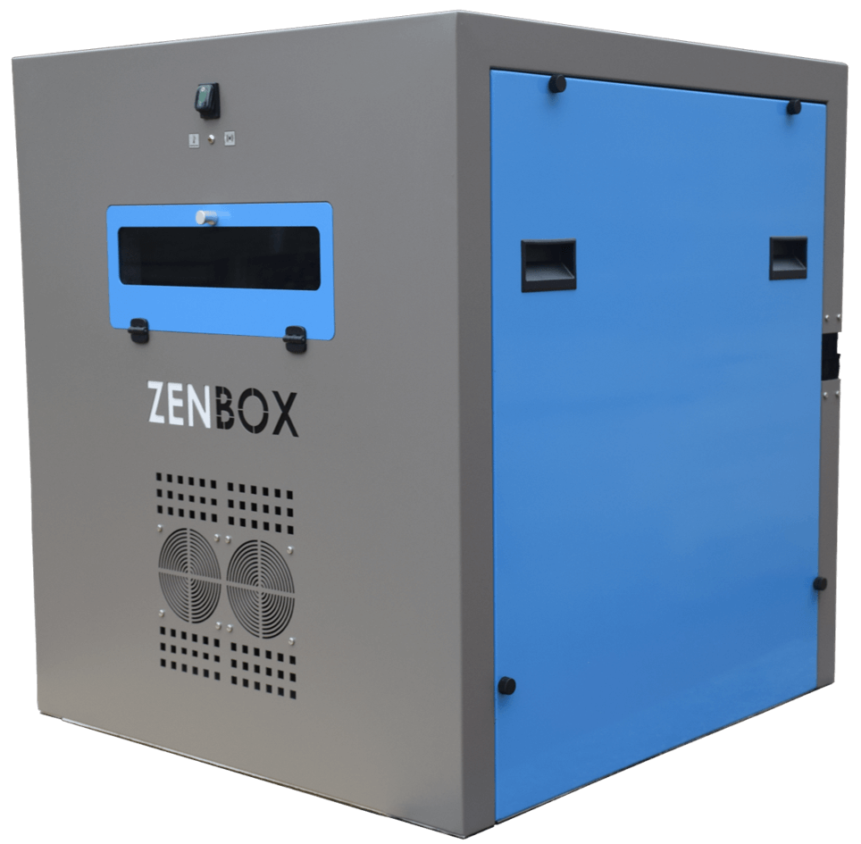 cajas insonorizadas zenbox para chiller huber cs20